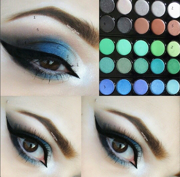78 Colors Matte Shimmer Eye Shadow Blusher Concealer Palette