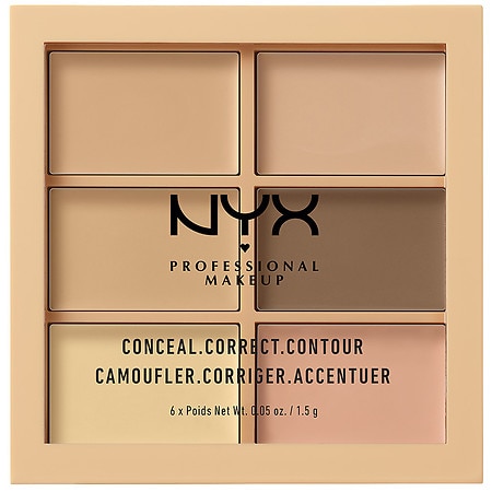 NYX Conceal, Correct, Contour Palette - 0.05 oz.