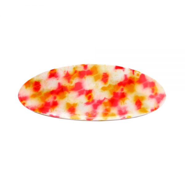 Caravan Multi Speckled Oval Barrette