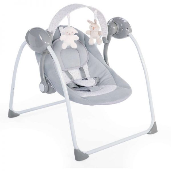 Chicco Relax and Play Swing-Cool Grey