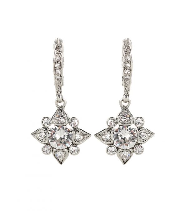 Crystal-embellished earrings