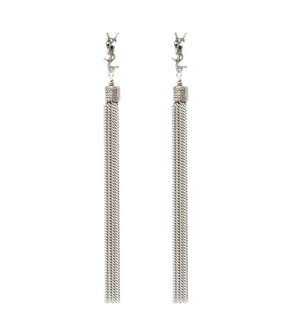 LouLou chain tassel earrings