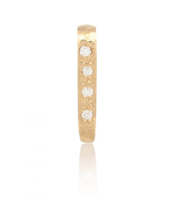 Roxy Punk 18kt gold earring with diamonds