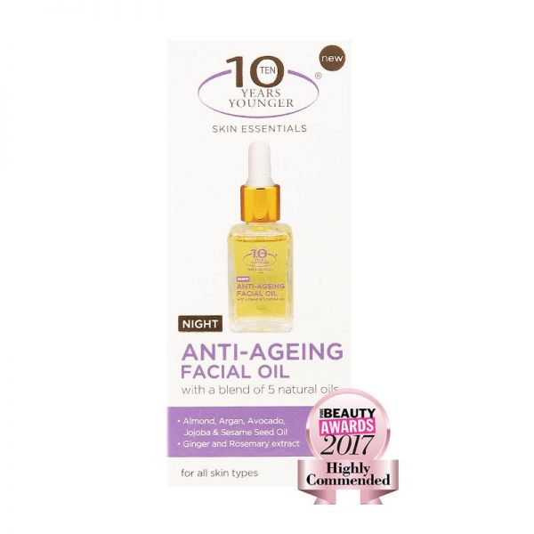 10 Years Younger Anti Aging Facial Oil 30ml