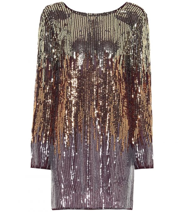 Aria sequined minidress