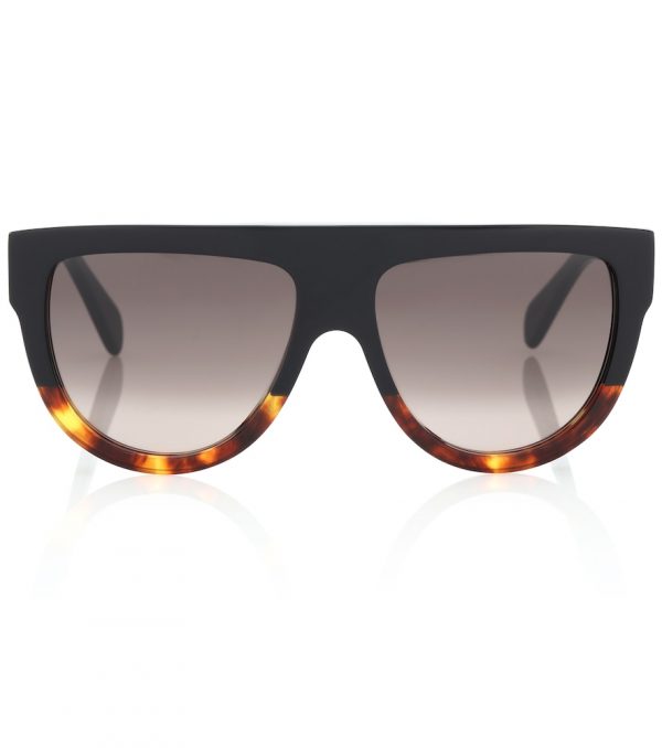 Aviator acetate sunglasses