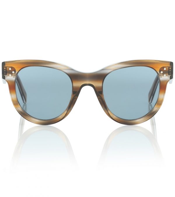 Cat-eye acetate sunglasses