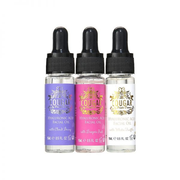 Cougar Hyaluronic Acid Facial Oil Set x3 15ml