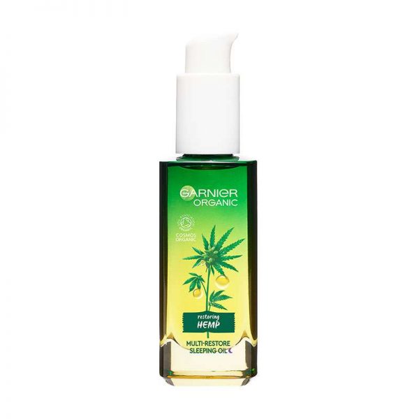 Garnier Organic Hemp Restore Facial Night Oil 30ml