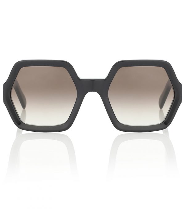 Hexagonal sunglasses