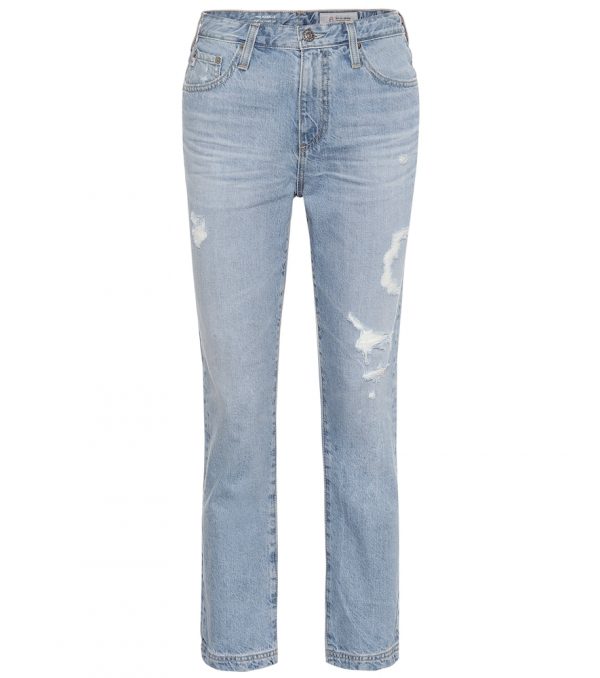 Isabelle high-rise straight jeans