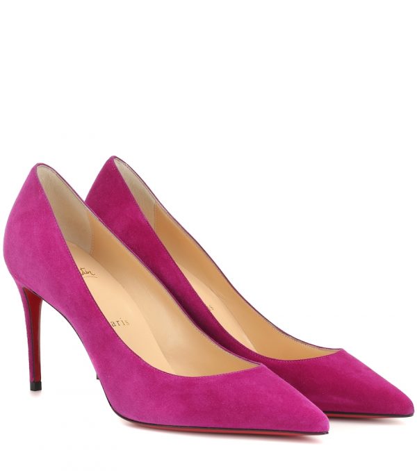 Kate 85 suede pumps