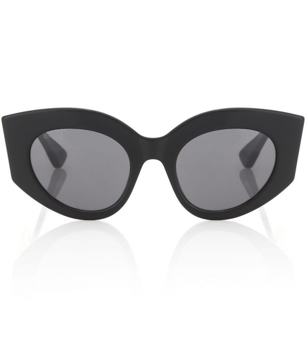 Oversized cat-eye sunglasses