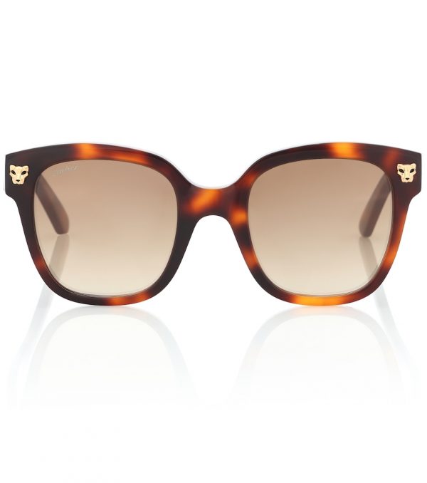 Panthère de Cartier square sunglasses