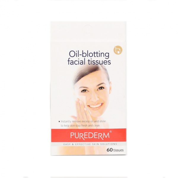 Purederm Oil Blotting Facial Tissues 60pcs