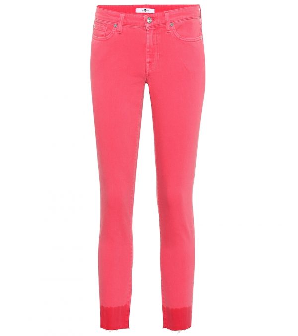 Pyper cropped mid-rise skinny jeans