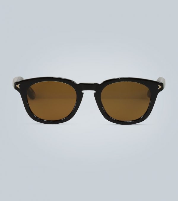 Round acetate sunglasses