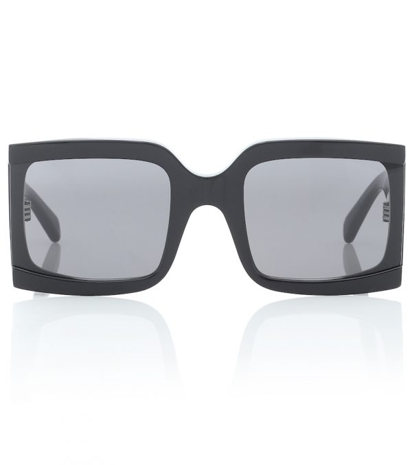 Square acetate sunglasses