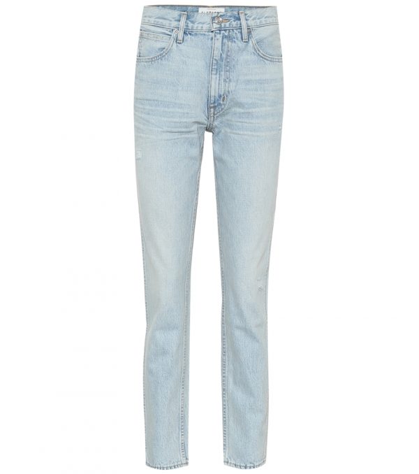 Virginia high-rise straight jeans