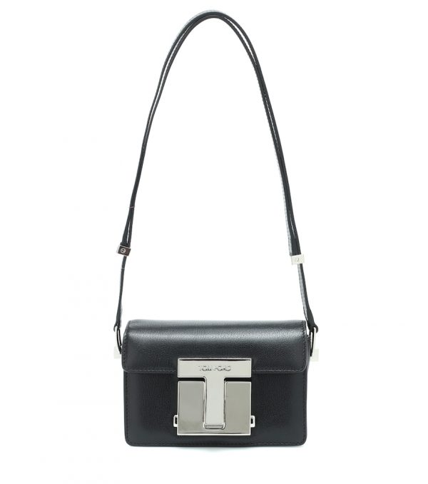 001 Small leather shoulder bag