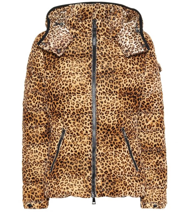 Bady leopard-print down jacket