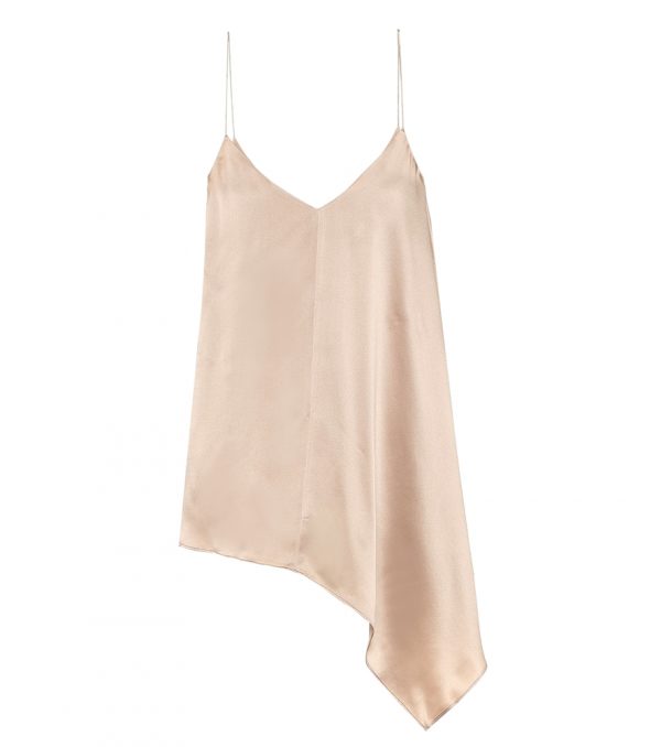 Biddy silk-satin camisole