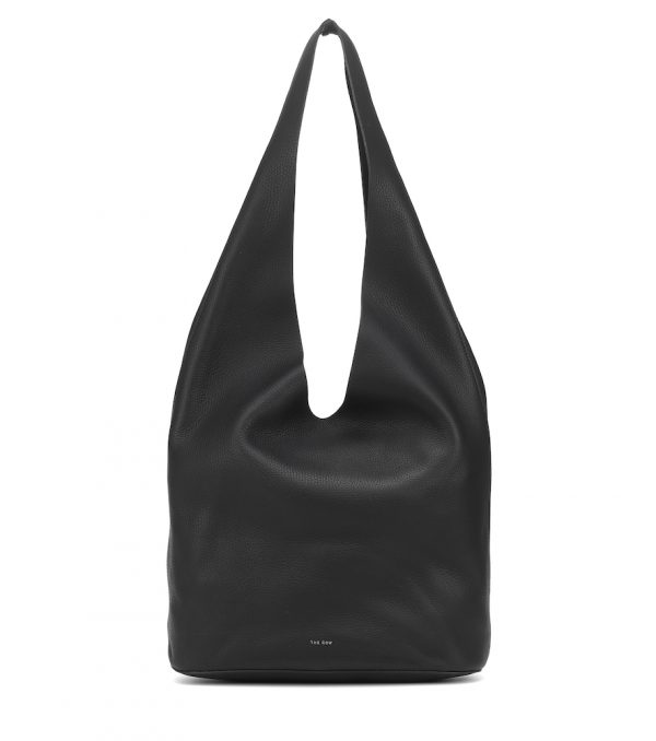 Bindle Three leather tote