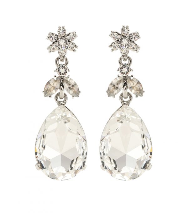 Crystal drop earrings