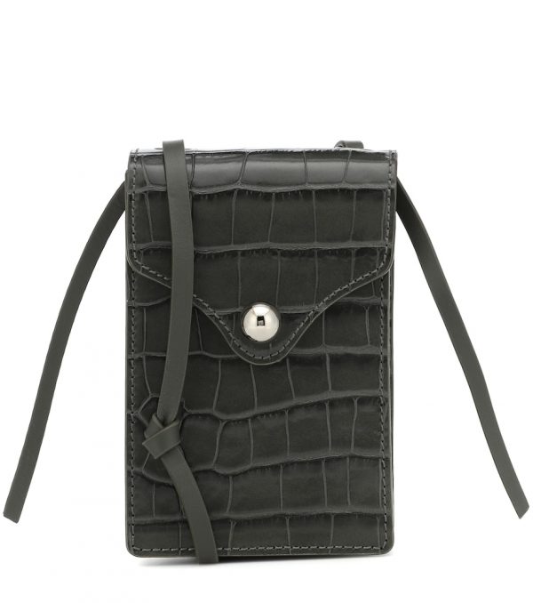 Disco leather crossbody bag