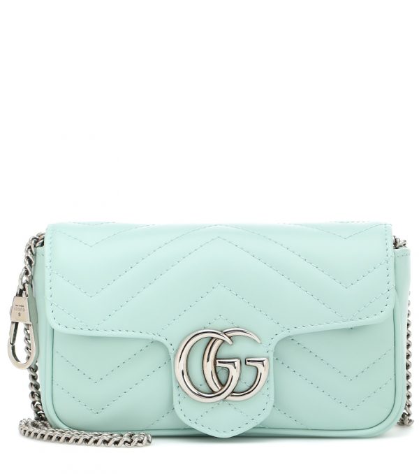 GG Marmont Super Mini leather shoulder bag