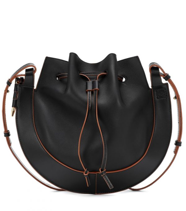 Horseshoe Medium leather shoulder bag