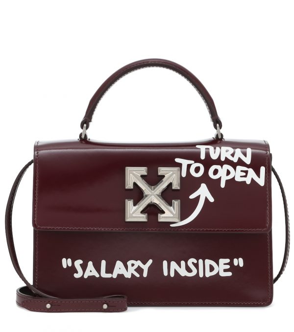 Jitney 1.4 leather shoulder bag