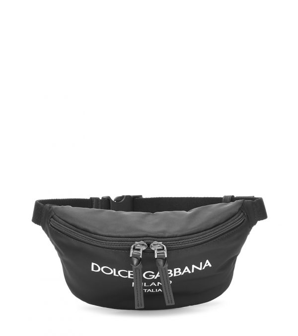 Logo nylon belt bag