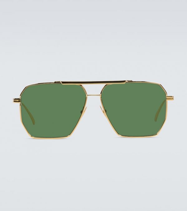Metal-frame sunglasses