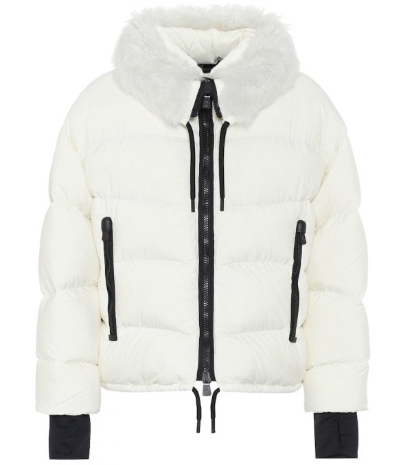 Plaret down ski jacket