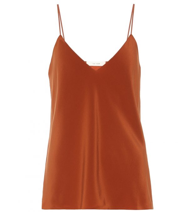 Prima silk crêpe camisole