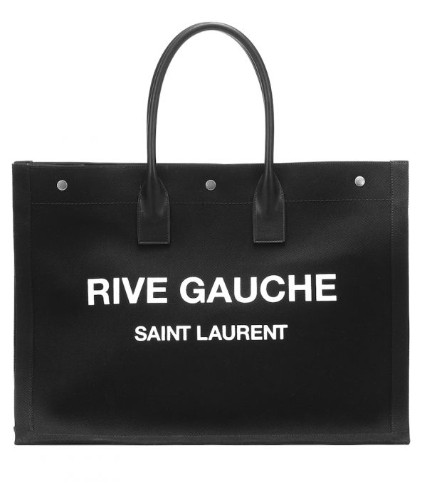 Rive Gauche canvas tote