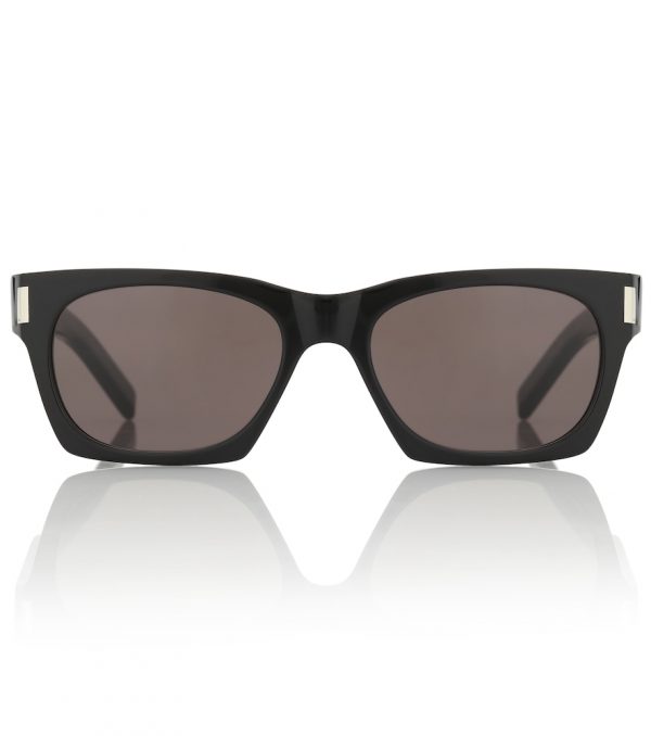 SL 402 rectangular acetate sunglasses