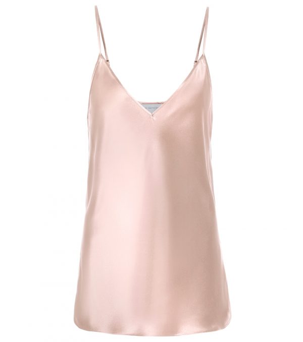 Stella silk-satin camisole