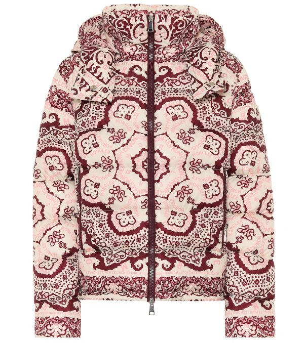 Turquin printed down jacket