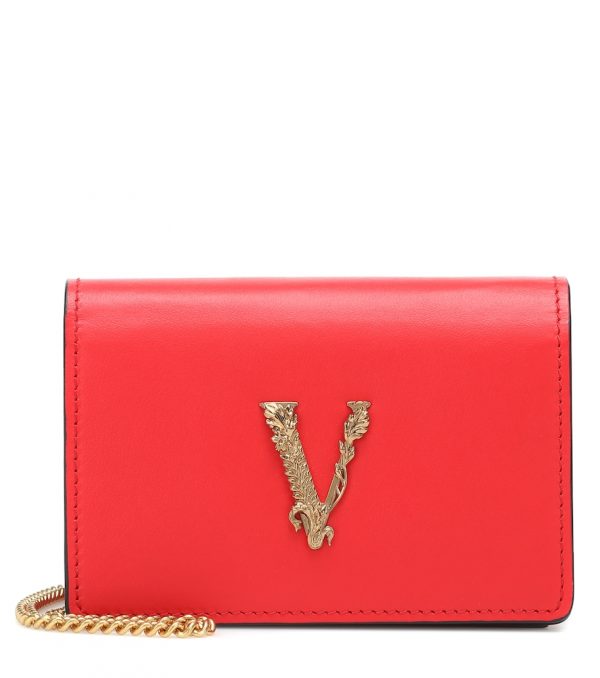 Virtus Small leather shoulder bag