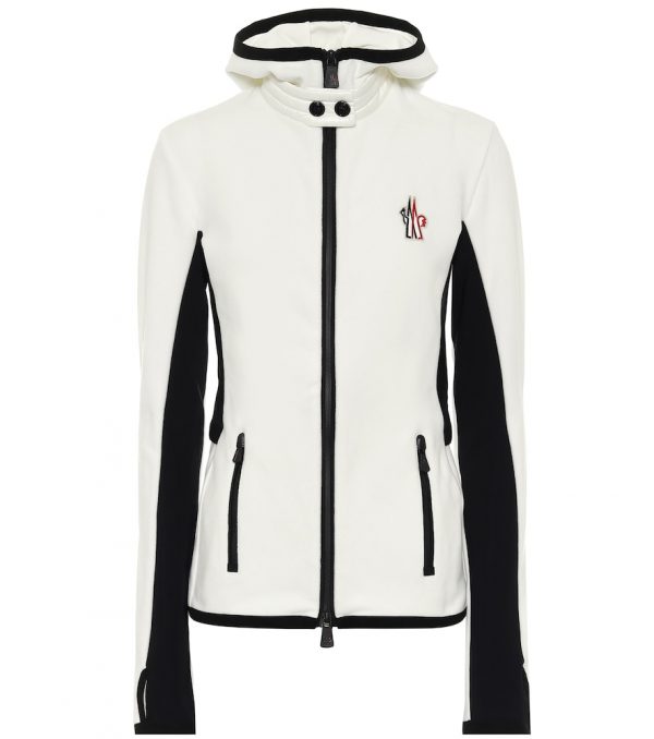 Zipped fleece jacket