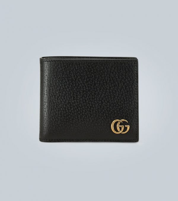 GG Marmont leather bi-fold wallet