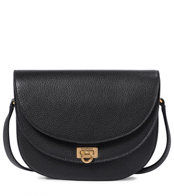 Gancini Small leather crossbody bag