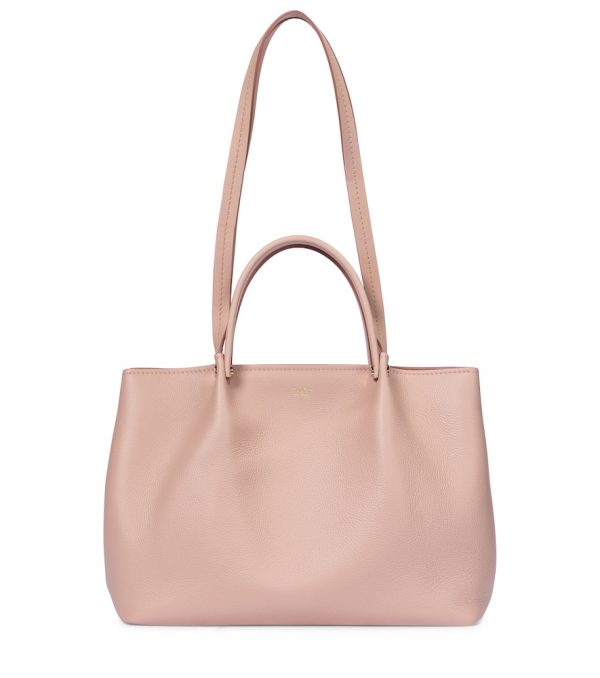 Medium leather tote