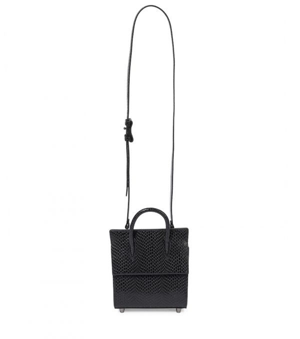 Paloma Mini snake-effect leather tote