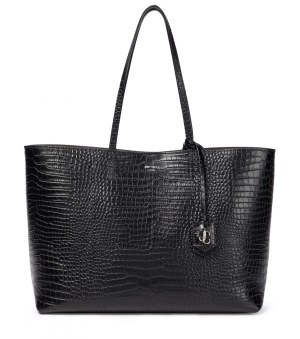 Nine2Five Medium croc-effect leather tote