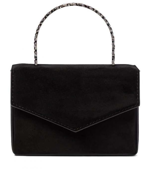 Pernille Super Mini suede tote