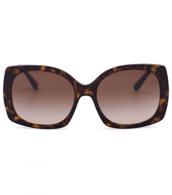 Tortoiseshell square sunglasses