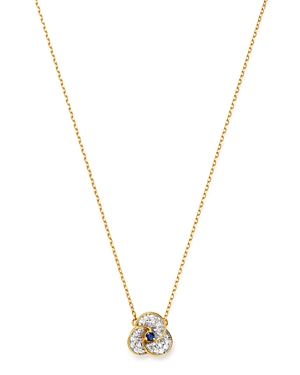 Adina Reyter 14K Yellow Gold Diamond & Sapphire Petals Necklace, 16